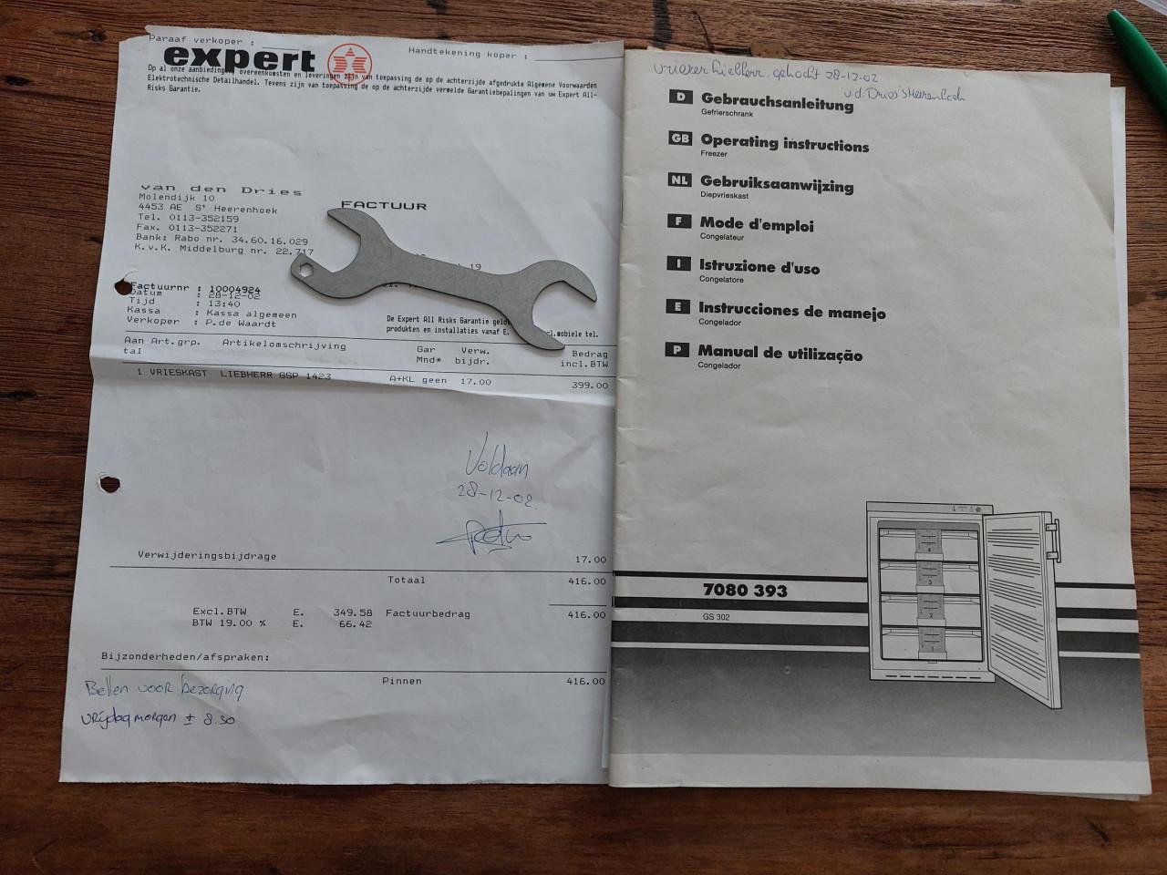 Nette LIEBHERR vrieskast