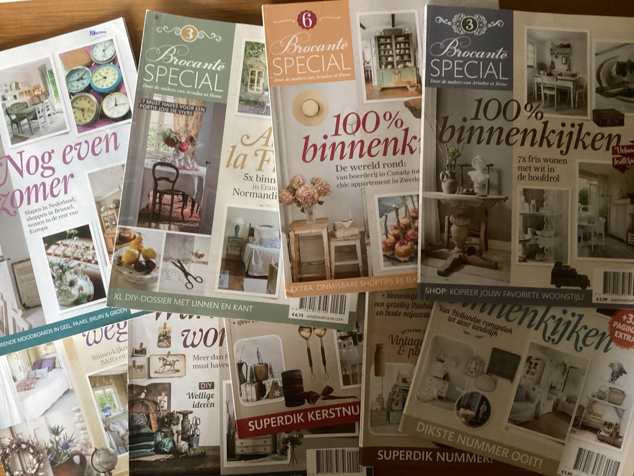 Stapel Ariadne at Home.  Brocante diverse nrs. 2010 - 2019