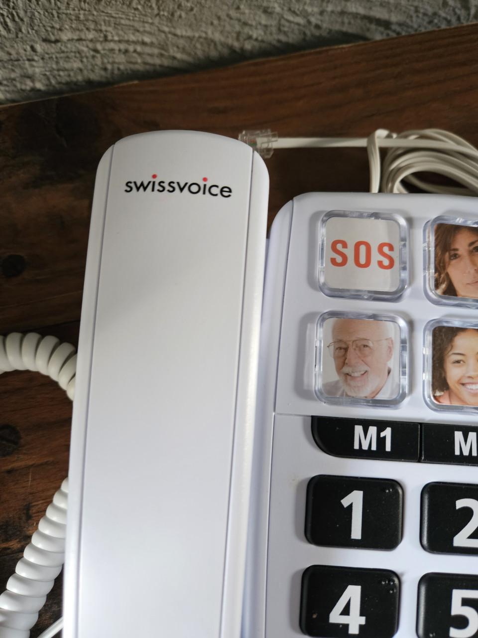 Swissvoice Xtra 1110 vaste telefoon met grote toetsen