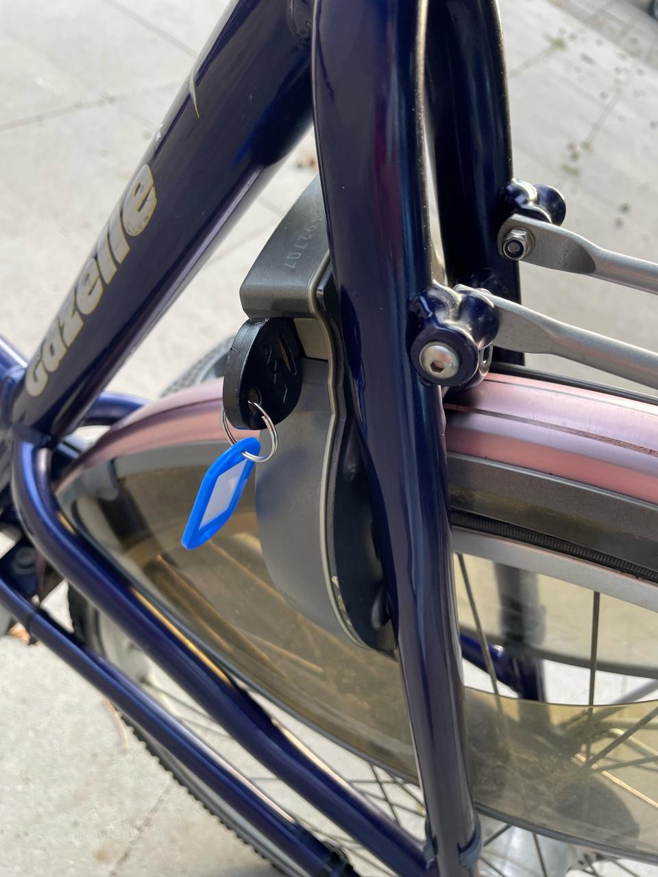 Damesfiets.