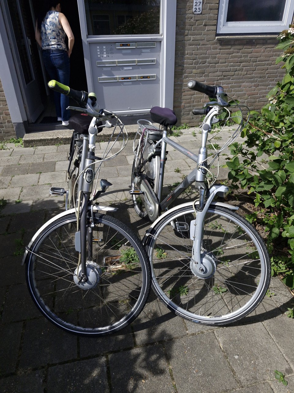 2× Elektrische fiets merk Gazelle