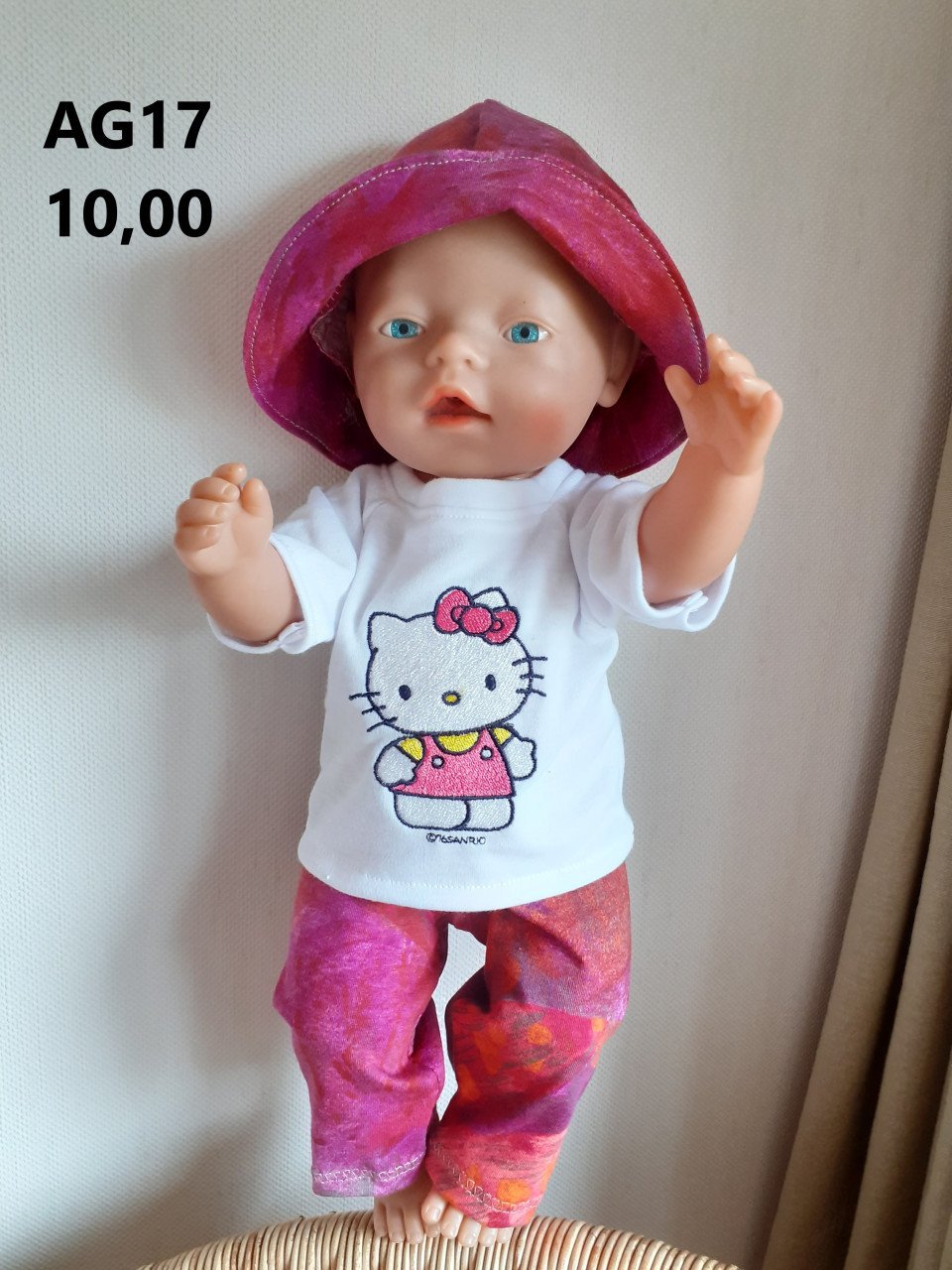 Babyborn kleertjes 12 juli braderie Heinkenszand. Opbrengst KiKa.
