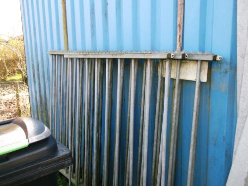 Heras hekwerk incl 5 palen