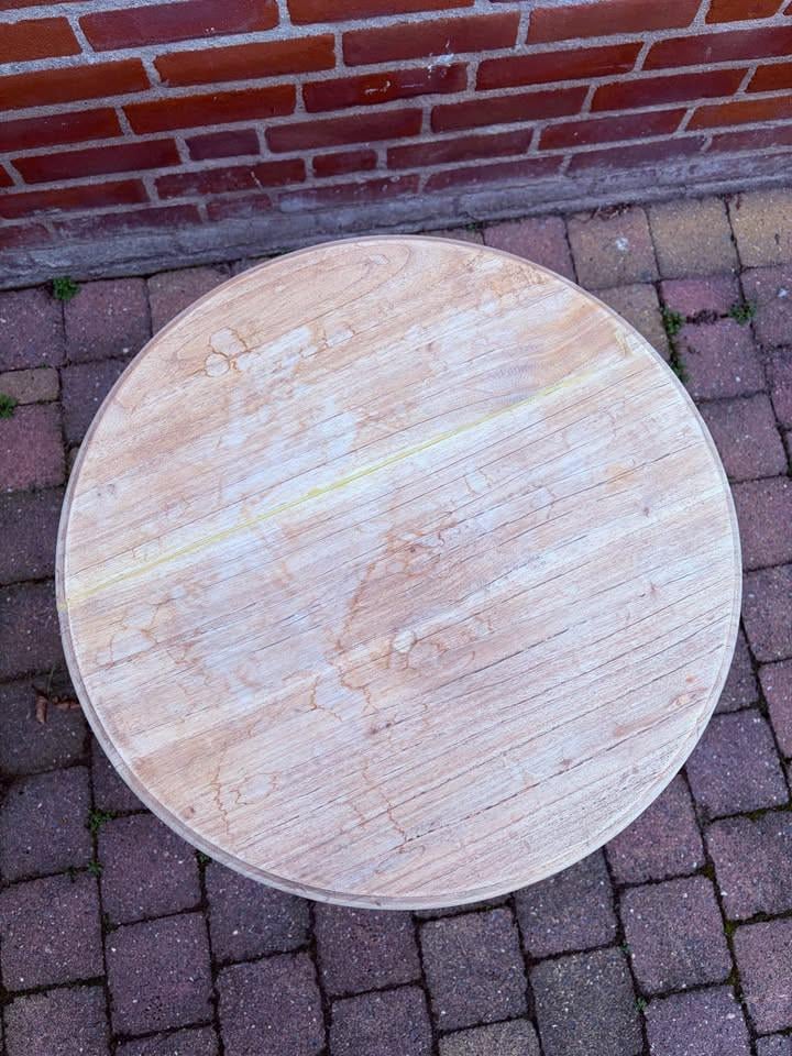 Houten bijzettafel