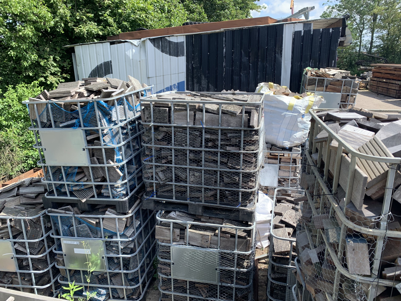 Hard hout voor in de kachel