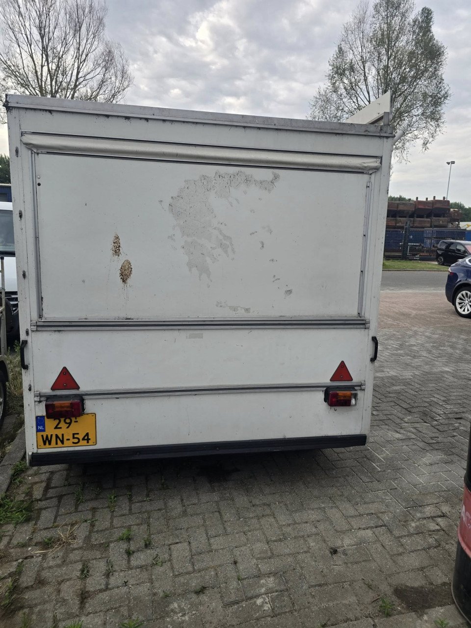 Verkoopwagen evers EKB 2.8  bj 85