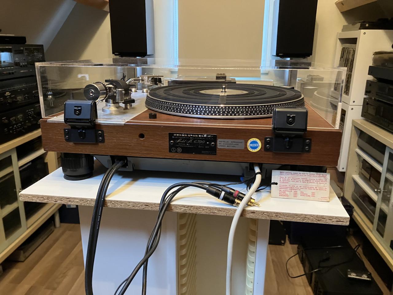 Marantz 6300 vintage top automatische platenspeler geserviced met garantie