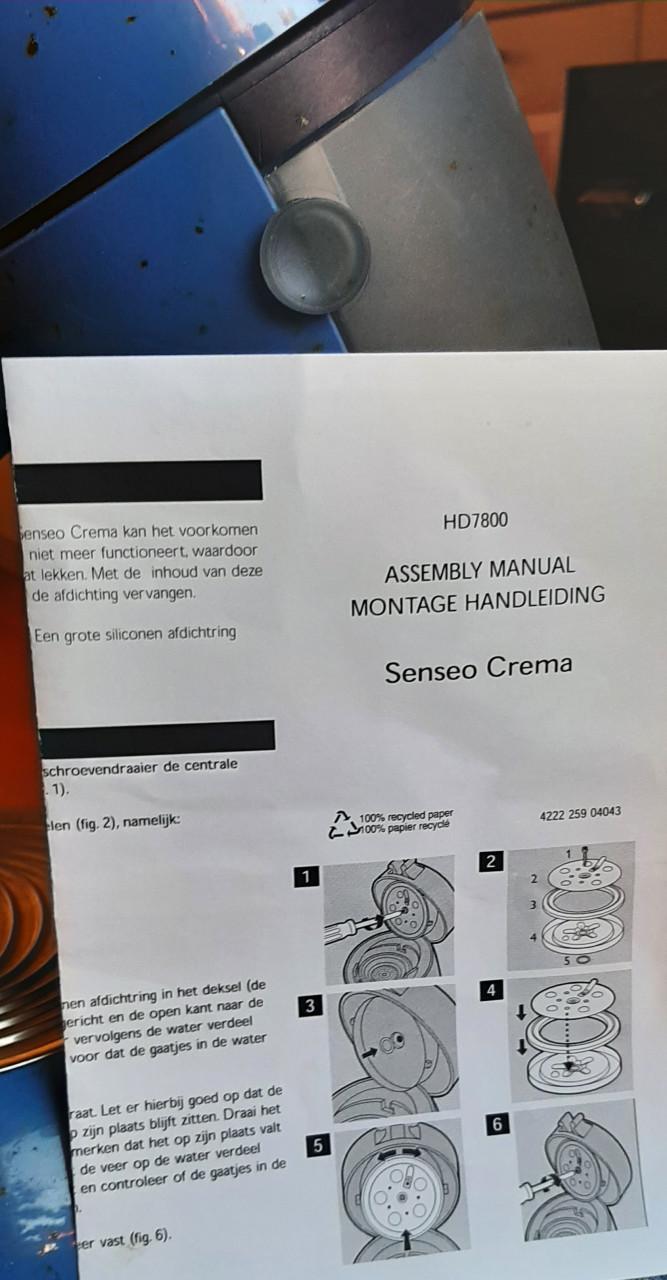 Senseo koffiezet apparaat type 7810