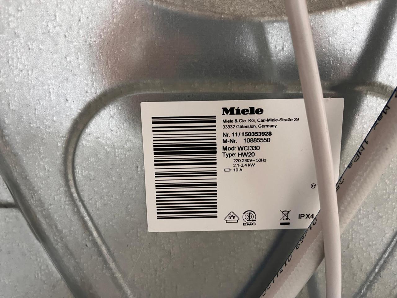 Miele W1 PowerWash 2.0 Wasmachine en CONDENSdroger