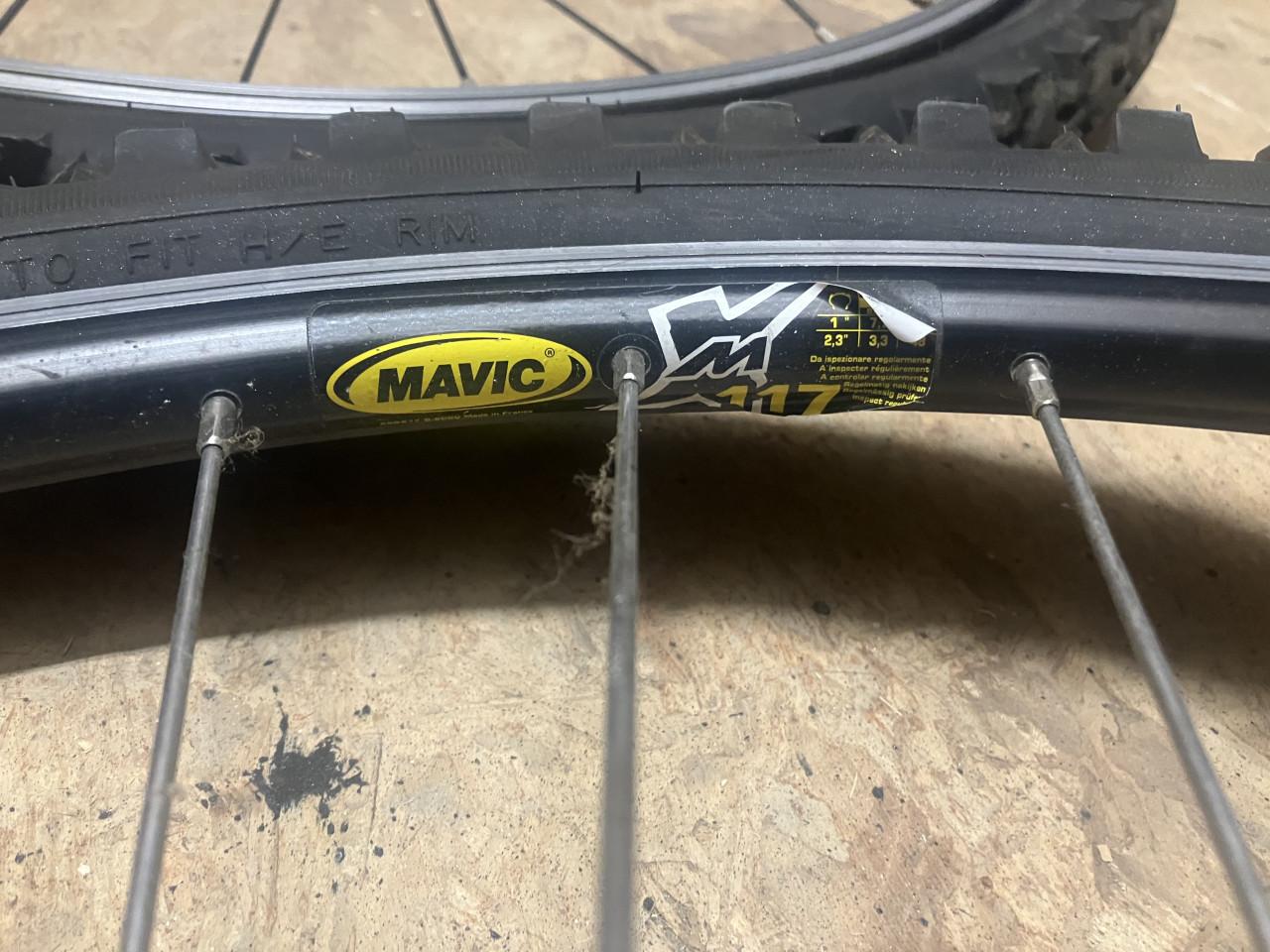 Mountainbike + spare wielen
