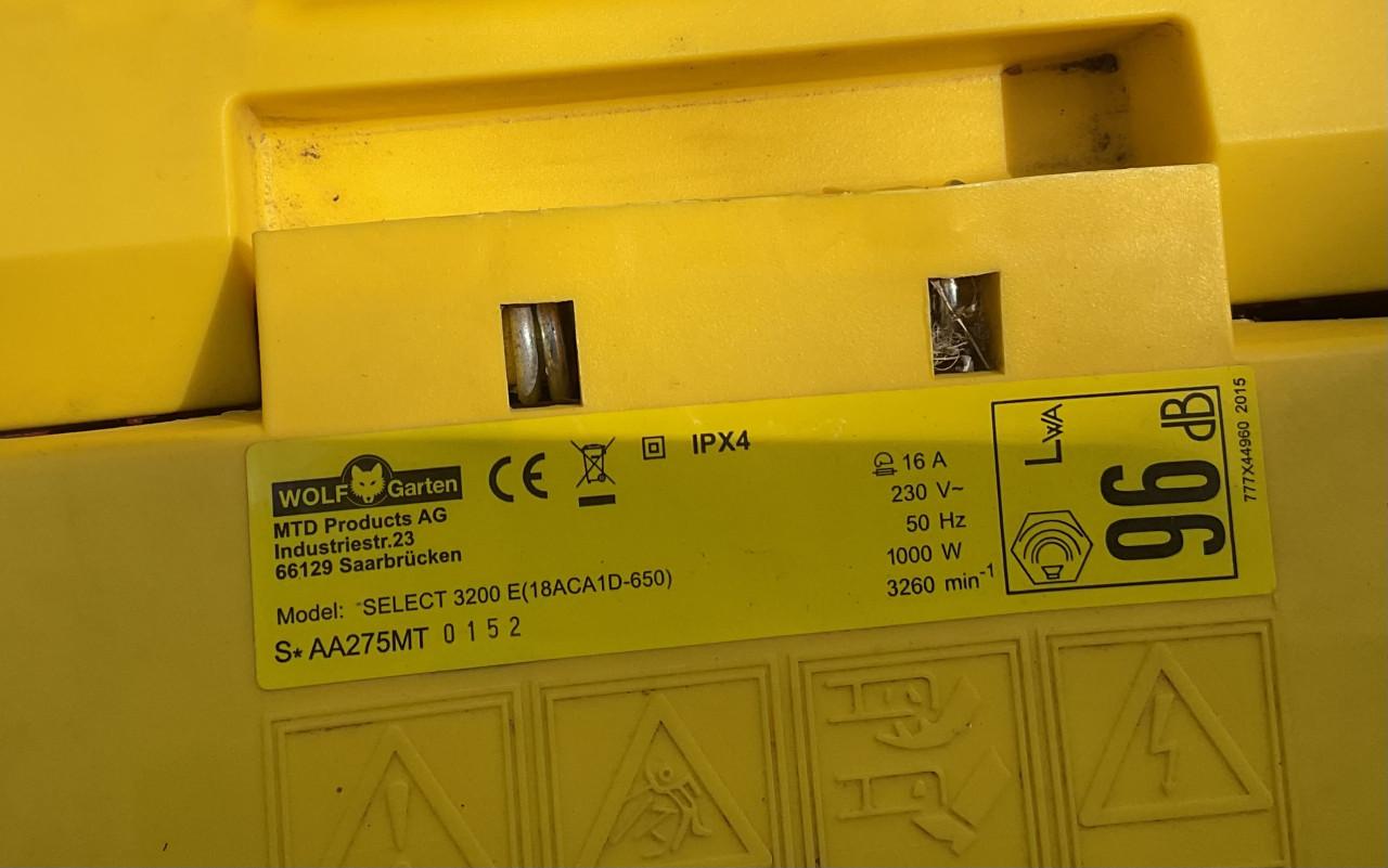 Elektrische grasmaaier