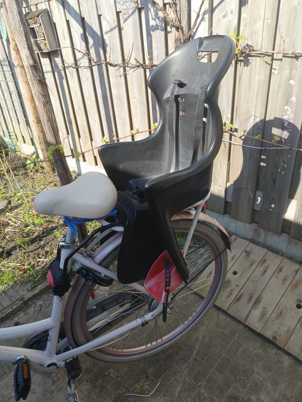 Fietsstoeltje gratis op te halen