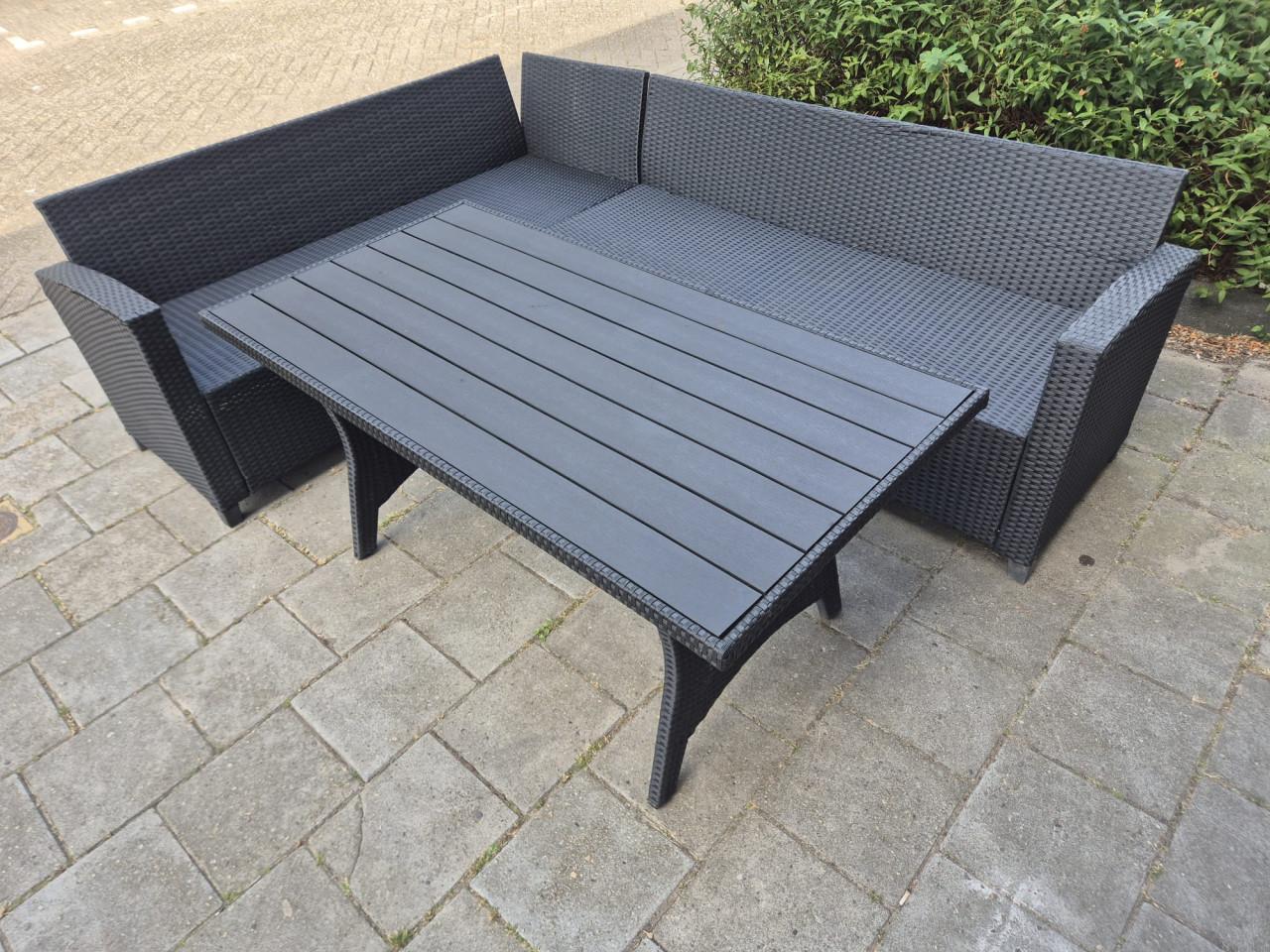 Dining Loungeset 240 x 180 cm (Bezorging mogelijk)