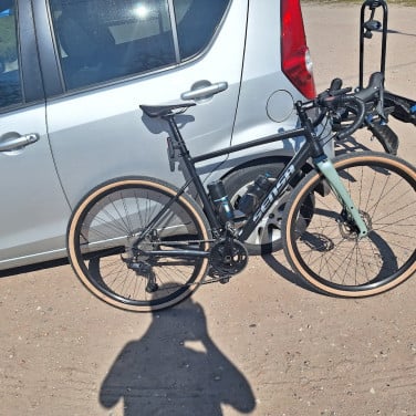 Gravelbike maat 55 500 km opgereden