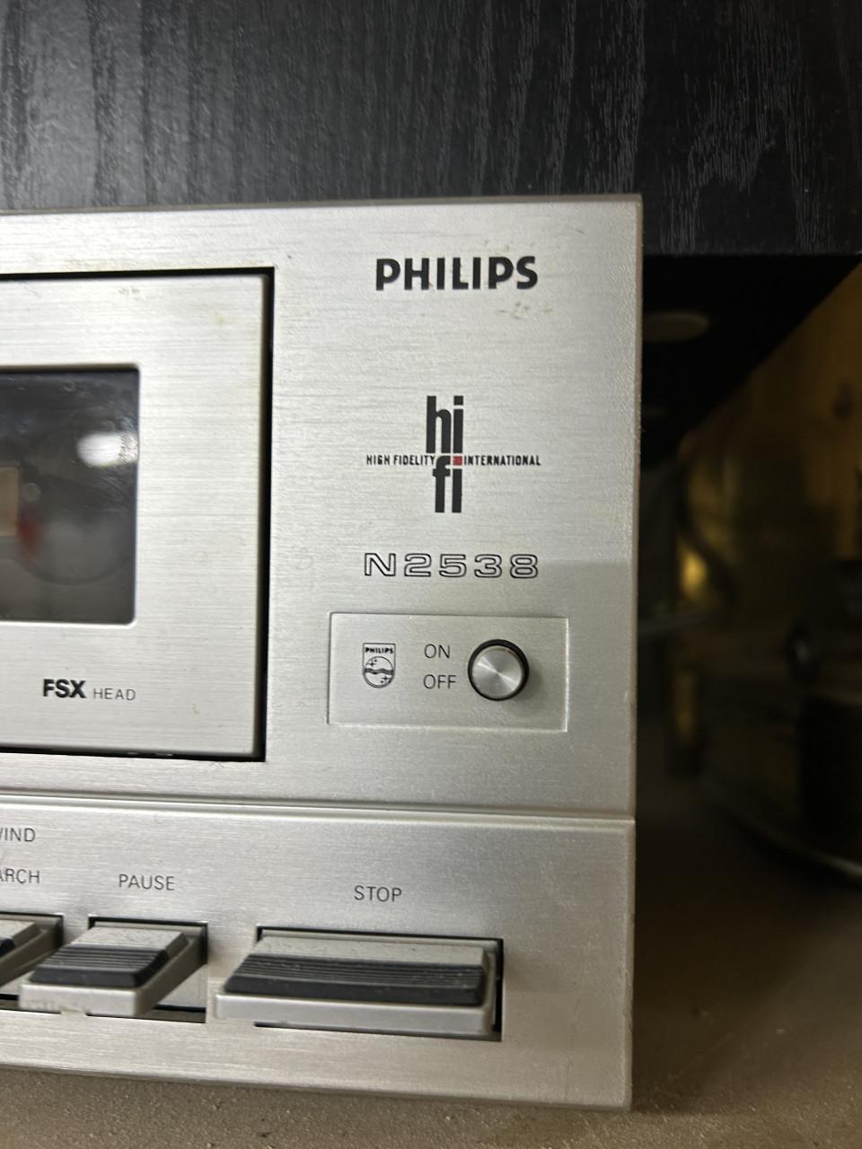 Philips vintage Cassette deck