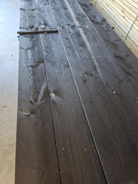 Potdekselplanken zwart