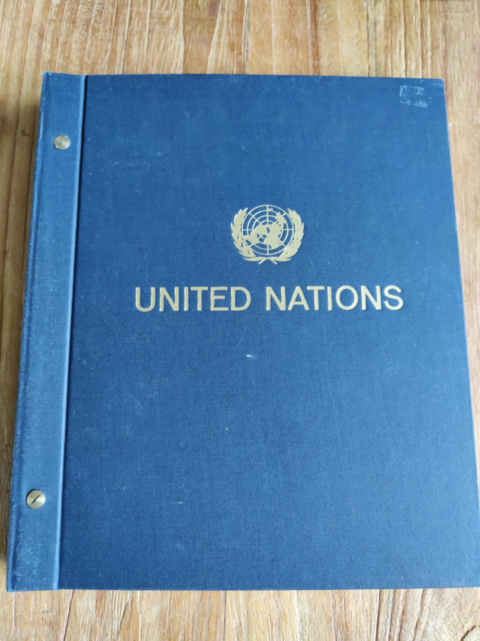 Verzameling United Nations / Verenigde Naties in voordruk Davo