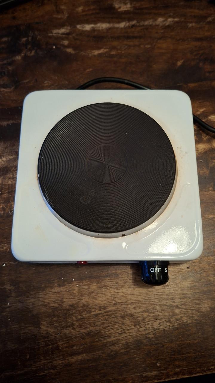 Kookplaat 1 pit elektrisch