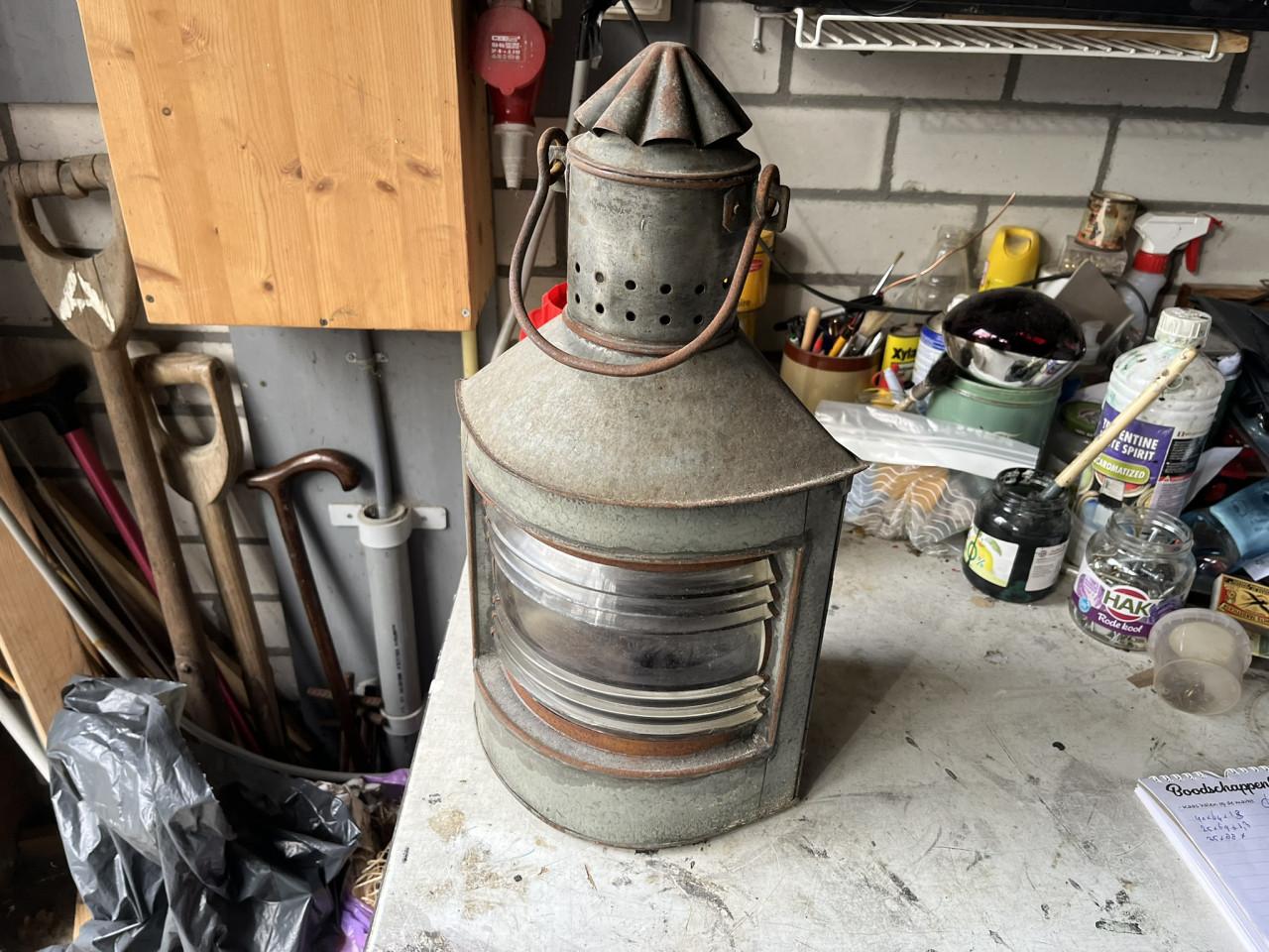 Scheepslampen, metaal