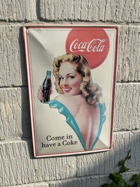 Coca Cola reclamebord