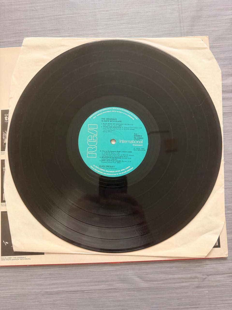 LP A Date with Elvis 1979