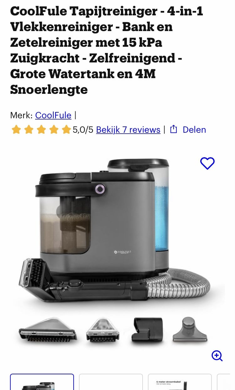Tapijtreiniger