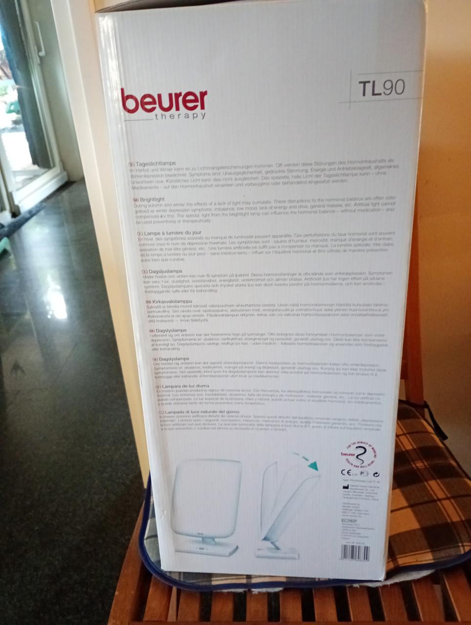 Beurer Daglichtlamp tegen winterdepressie