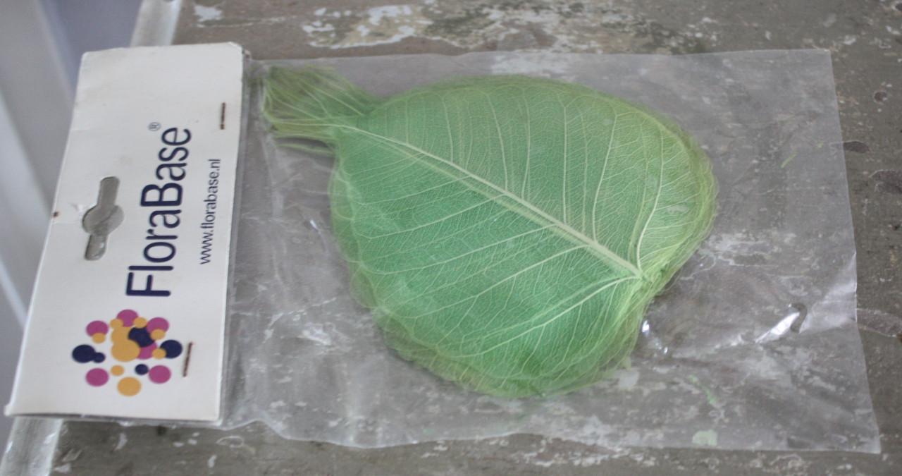 Nieuw in verpakking scalet lvs green blaadjes