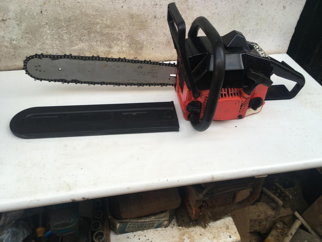 Oldtimer kettingzaag motorzaag jonsereds 510 sp  49cc tweetaktmotor