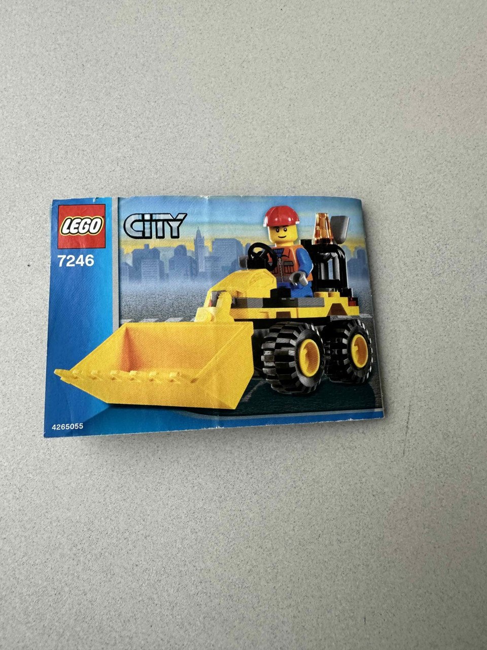 Lego City Mini Graafmachine 7246