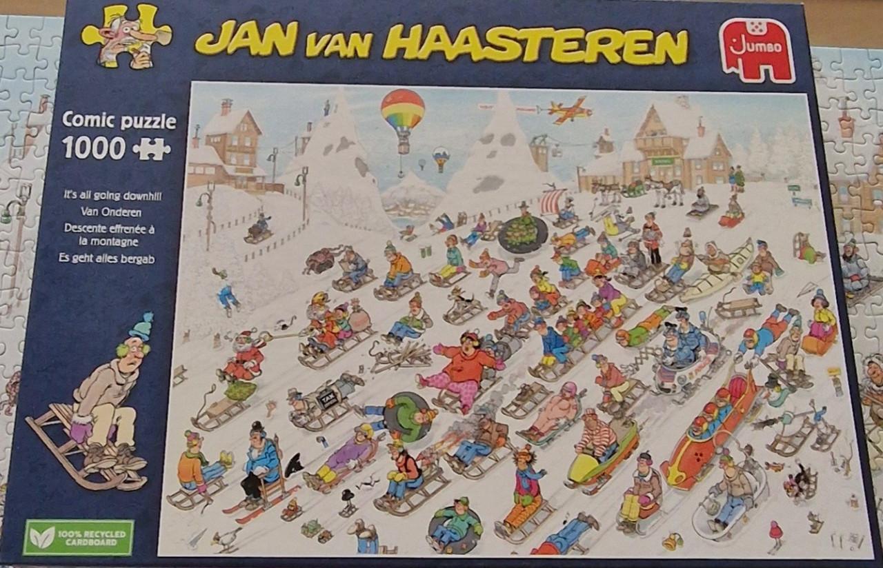 Puzzel Jan van Haasteren 1000st Van Onderen!