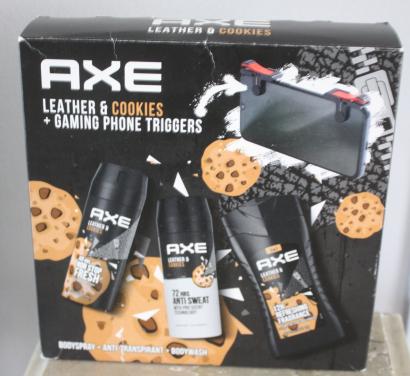 Nieuw in verpakking ax leather & cookies