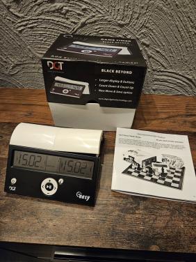 Zgan DGT Easy Game Timer - Schakklok voor bordspellen