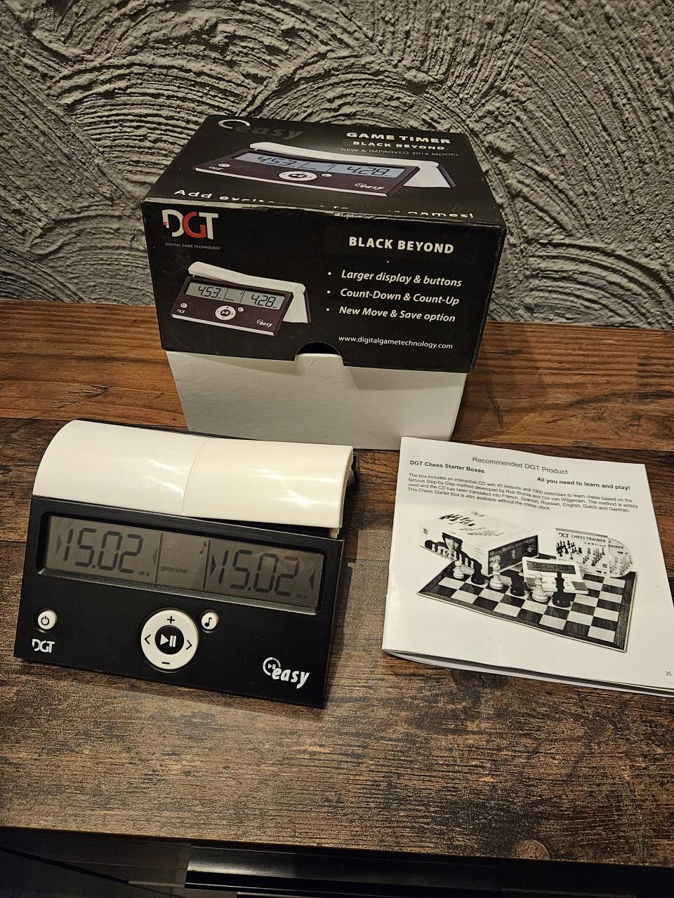 Zgan DGT Easy Game Timer - Schakklok voor bordspellen