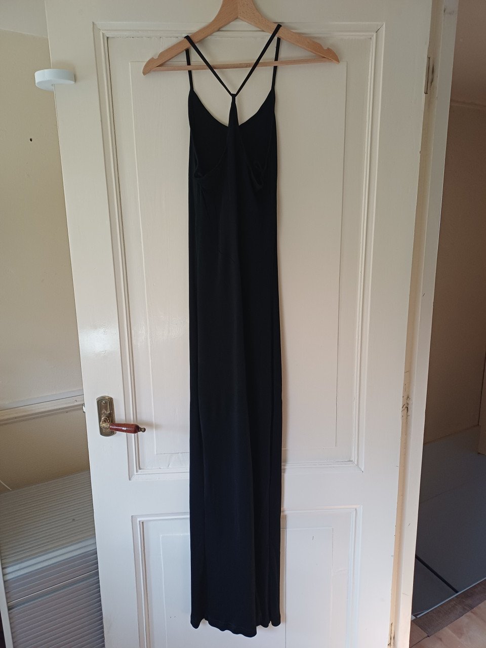 NIEUW: Mexx zwarte lange (gala)jurk, maat s