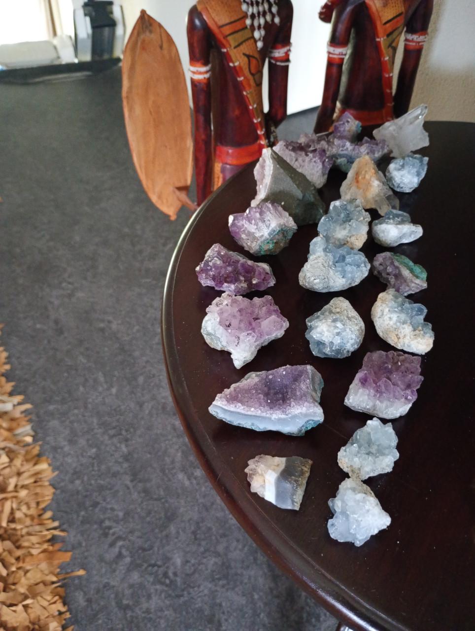 Amethist diverse 20 stuks totaalprijs