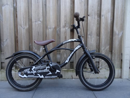 Volare Black Cruiser 16 inch jongensfiets