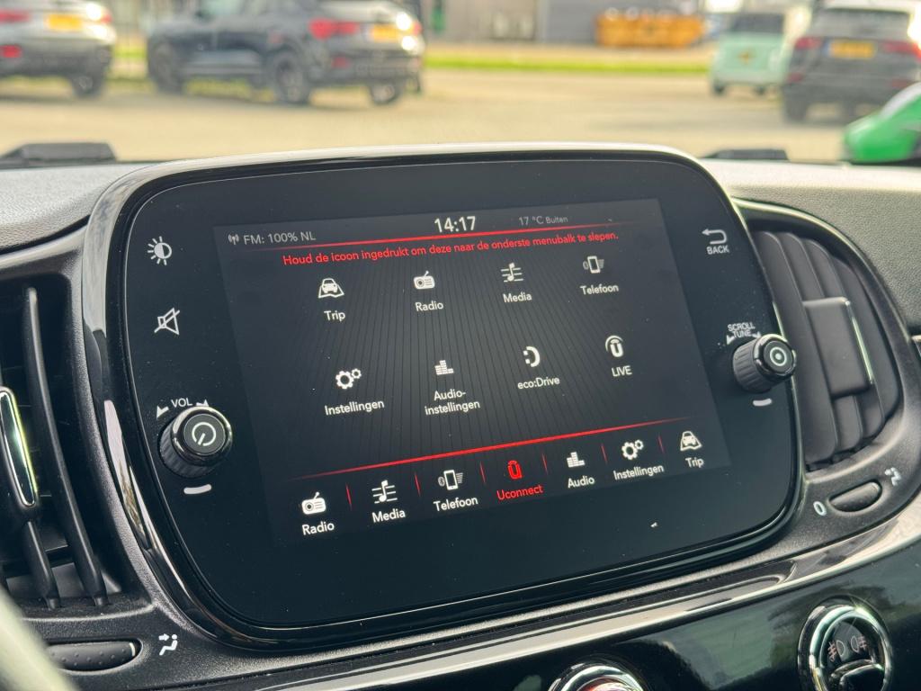 Fiat 500 C 1.2 rockstar * automaat * cruise control * pdc * 16 inch