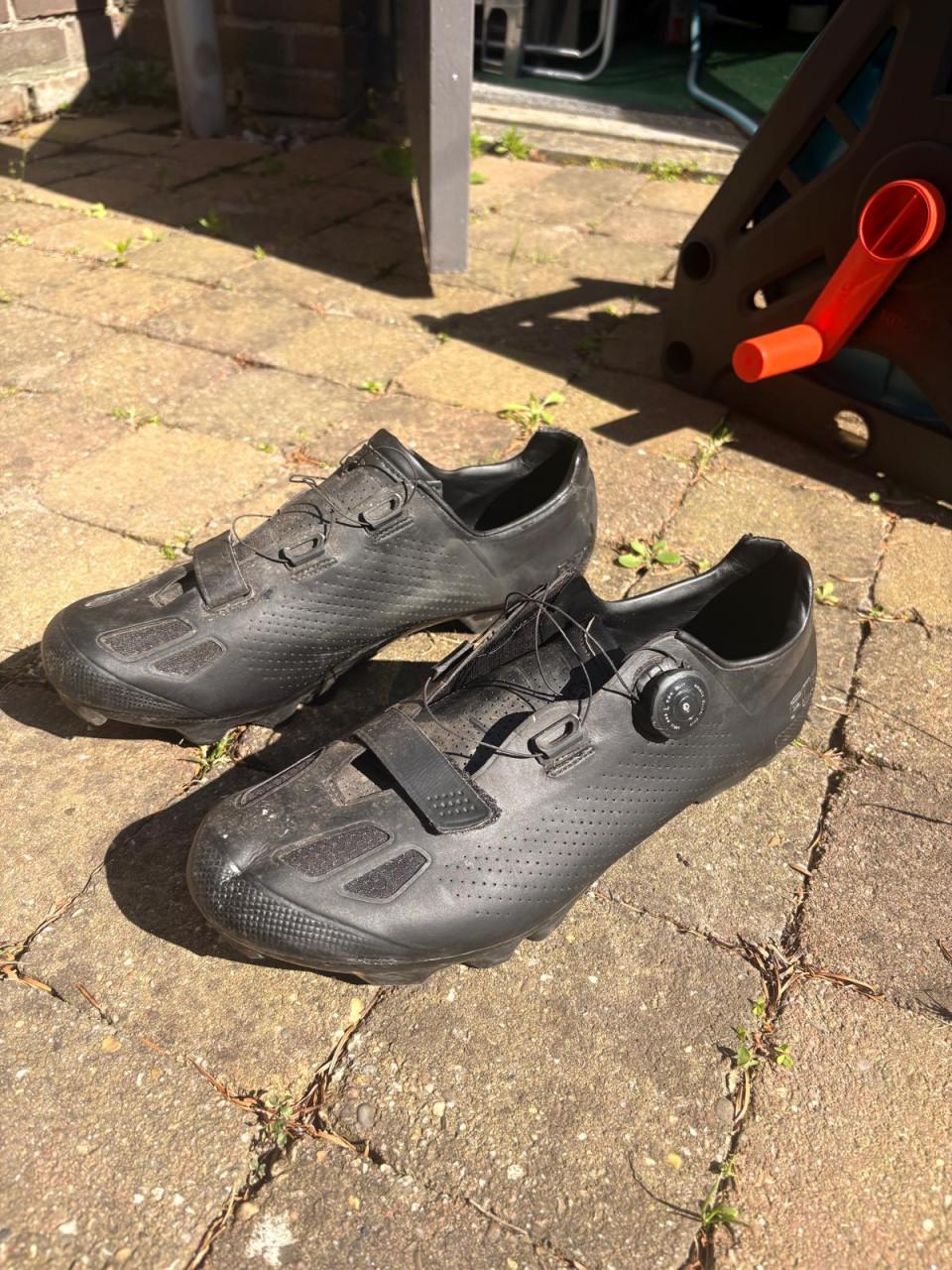 FLR fietsschoenen maat 47 – met BOA sluiting & SPD/X-Track cleats