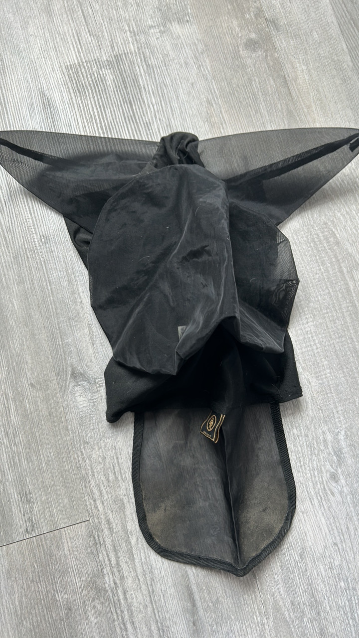 Vliegenmasker BR medium zwart