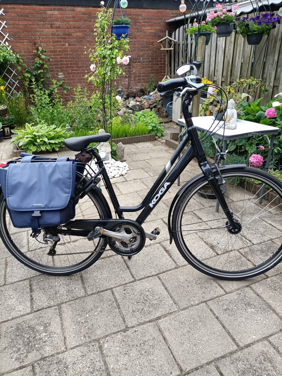 Fiets Koga zwart kleine dames fiets