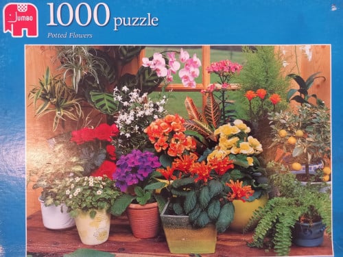 Puzzel Potted Flowers