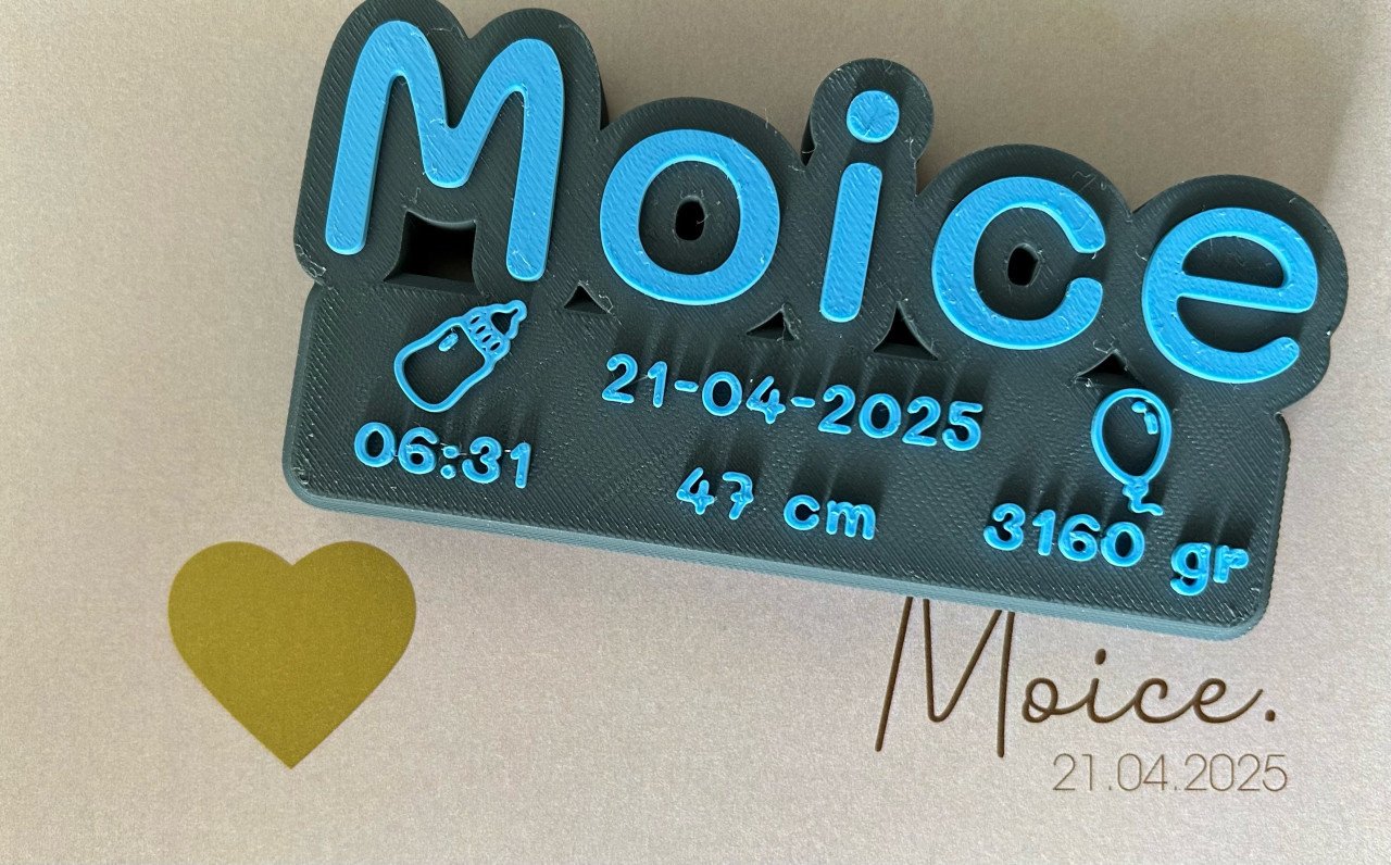 Geboorte Cadeau (3D Printing)