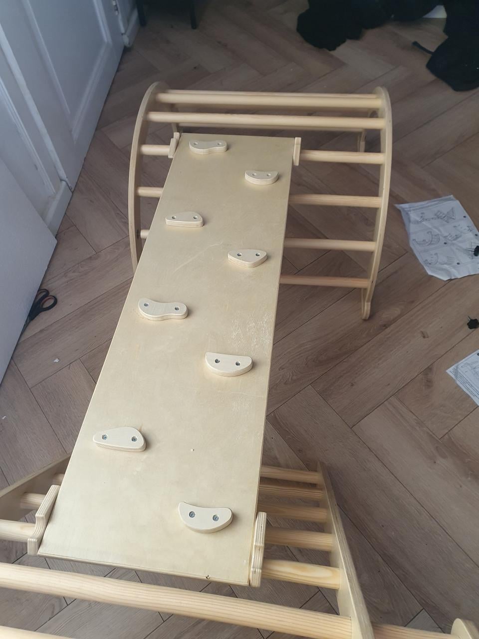 Oemmie klimboog houten klimrek Montessori | zo goed als nieuw