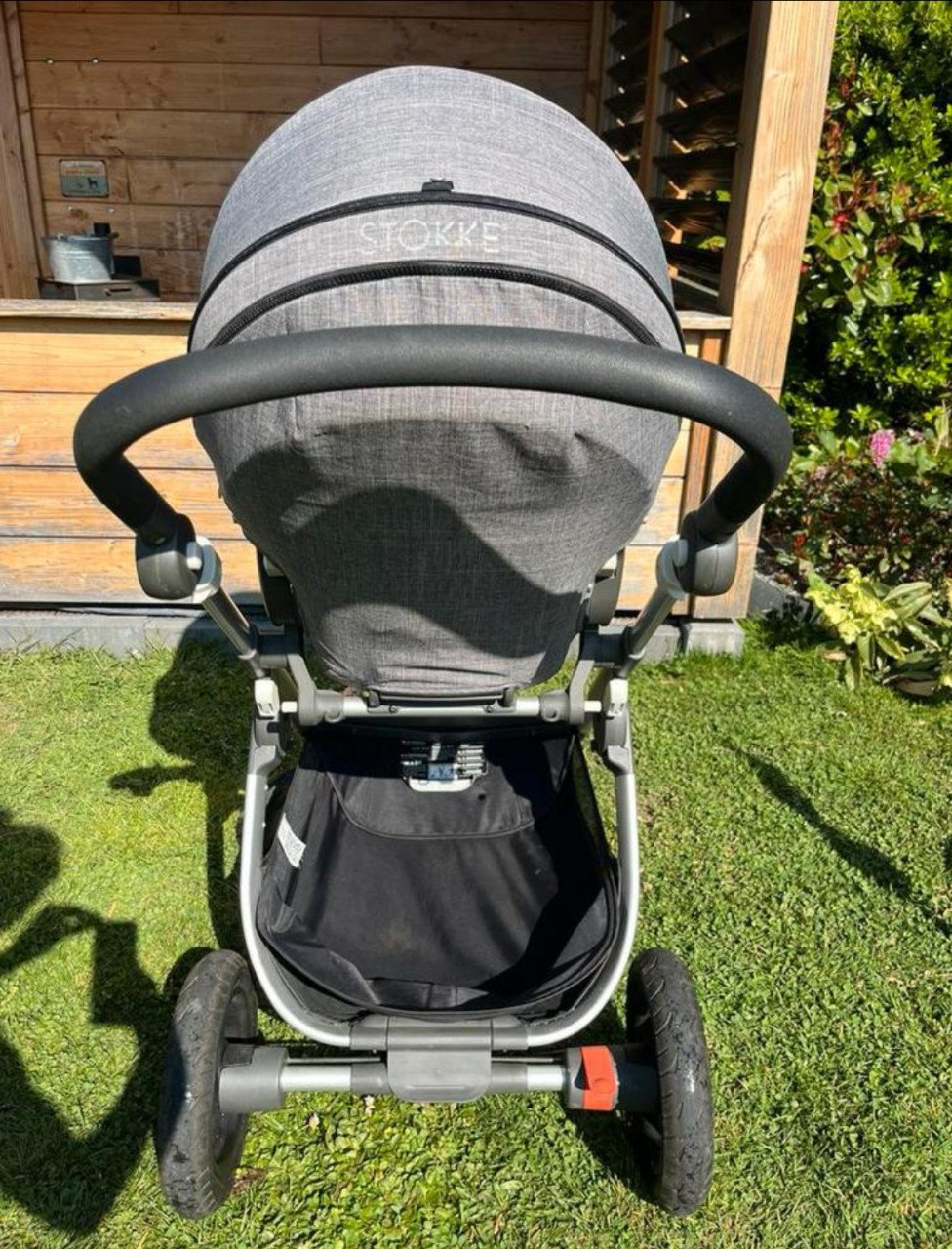 Stokke kinderwagen met accessoires
