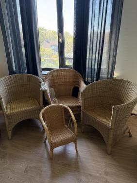 Rieten stoelen