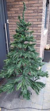 Santa kunst kerstboom 1,80 m