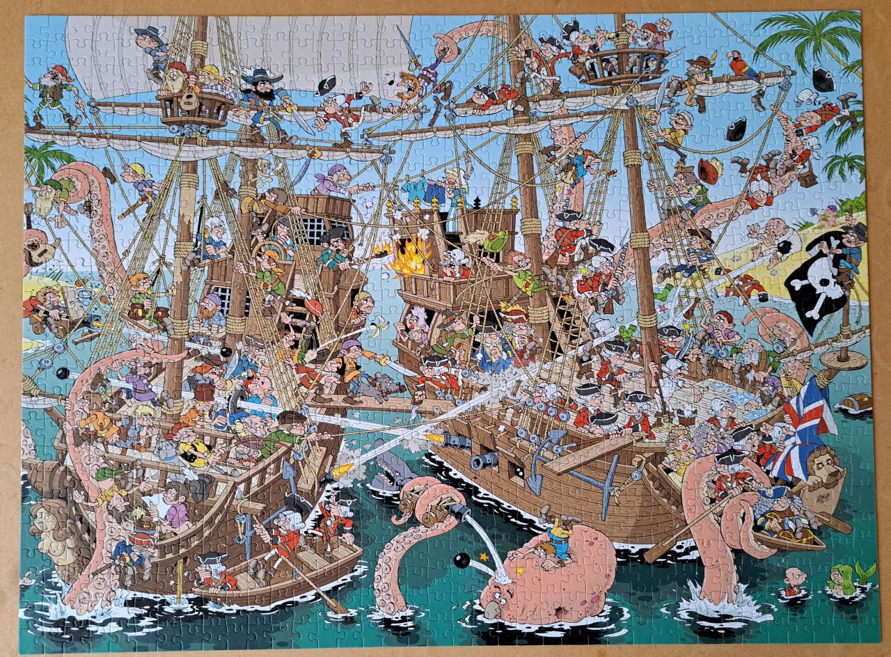 JUMBO - PIECES OF HISTORY THE PIRATES - 950 stukjes