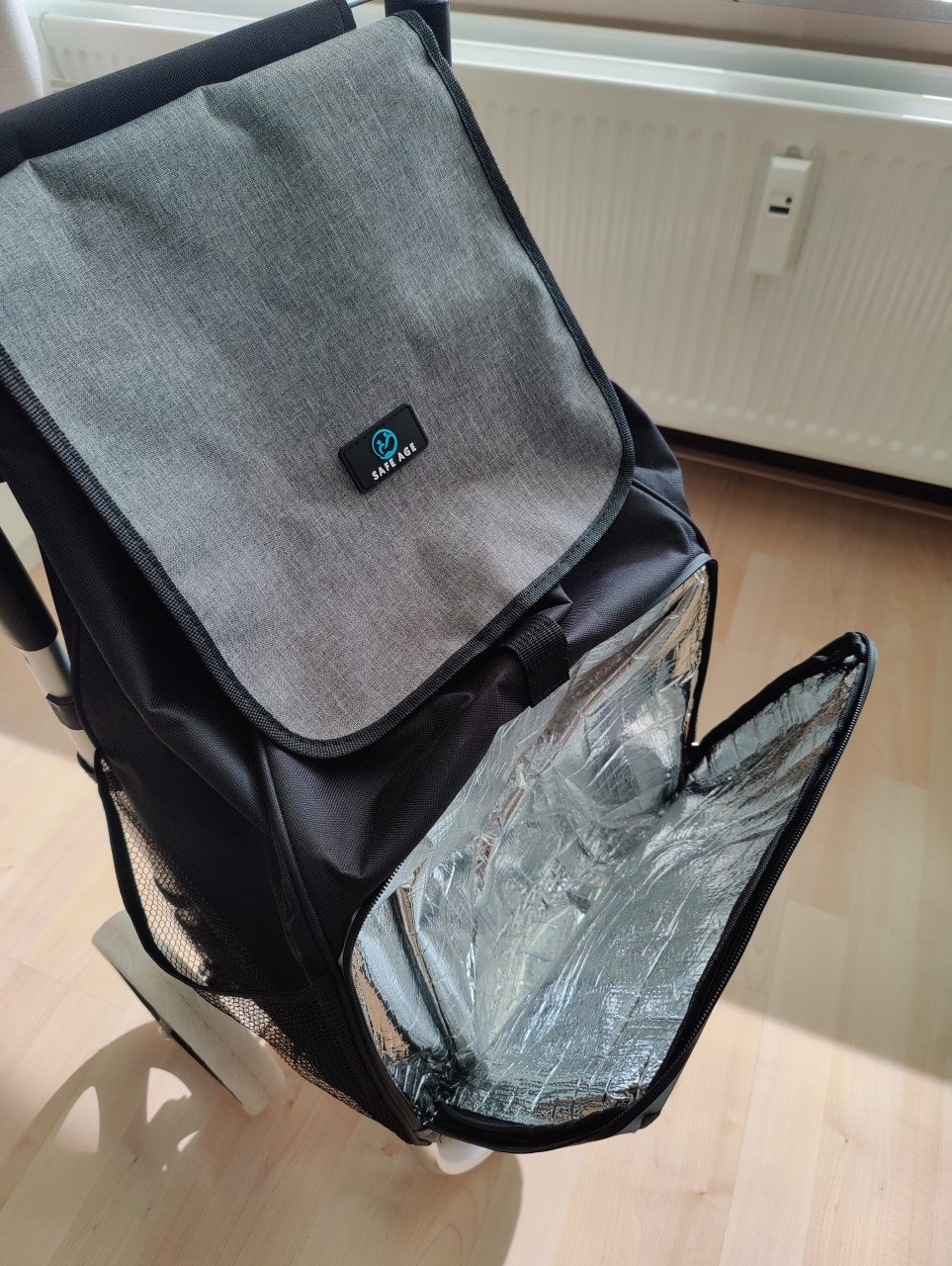 Boodschappen trolley 45L met koelvak Safe Age