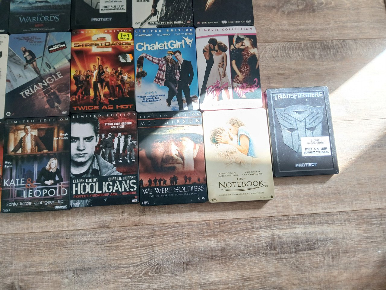 Steelbook dvd's 25 stuks